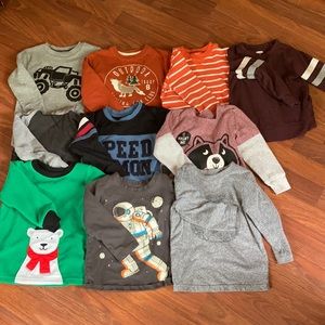 Boys 2t long sleeve lot.